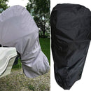 G27 Outside Engine Hood Ship Side Engine Protection Cover Ship Side Engine Rain Cover, Size: 100-150HP 81 x 85 x 70 inch, Specification:420D(Black)
