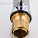 Bathroom Hot Cold Water Faucet Wine Glass Waterfall Faucet(Transparent)