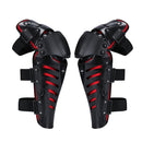 SULAITE Motocross Outdoor Sports Protective Gear Riding Windproof And Anti-Fall Activity Leggings Protector(Black Red)