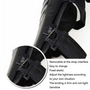 SULAITE Motocross Outdoor Sports Protective Gear Riding Windproof And Anti-Fall Activity Leggings Protector(Black Red)