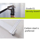 Dual Desktop Hand-Cranked Lifting Stand Office Computer Desk, Style:With Reinforcing Bar(Pure White)