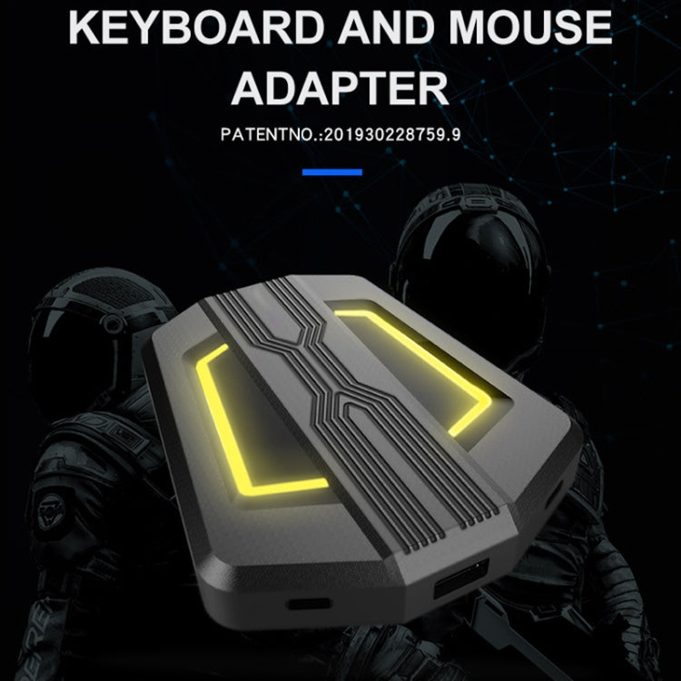 Keyboard And Mouse Converter For PS4/Switch/PS4 Pro/XBOX ONE(Black)