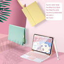 Universal Ultra-Thin Portable Bluetooth Keyboard and Mouse Set For Tablet Phones, Size:7 inch(Black Keyboard + Black Mouse)