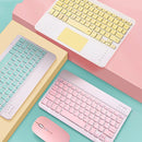 Universal Ultra-Thin Portable Bluetooth Keyboard and Mouse Set For Tablet Phones, Size:10 inch(Black Keyboard)