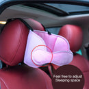 Child Car Seat Head Support Comfortable Safe Sleep Solution Pillows Neck Travel Stroller Soft Cushion(Pink)