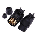 7 Pin Car Trailer Plug Socket 7-Pole Wiring Connector 12V Towbar Towing Caravan Truck Plug Car Electronic RV accessories