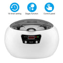 35W 600ml Mini Ultrasonic Cleaner Glasses Jewelry Household Ultrasonic Cleaner, Plug Type:220V EU Plug