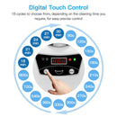 35W 600ml Mini Ultrasonic Cleaner Glasses Jewelry Household Ultrasonic Cleaner, Plug Type:220V EU Plug
