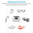 35W 600ml Mini Ultrasonic Cleaner Glasses Jewelry Household Ultrasonic Cleaner, Plug Type:220V EU Plug
