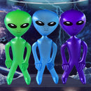 Balloon Model Photography Props Inflatable Alien KTV Bar Doll Balloon Halloween Party Doll Balloon, Colour: Green(170cm)