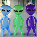 Balloon Model Photography Props Inflatable Alien KTV Bar Doll Balloon Halloween Party Doll Balloon, Colour: Purple(90cm)
