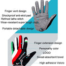 DemonKnights Cycling Gloves Full Finger Bicycle Gloves Outdoor Sports Equipment, Size: M(Pampas Storm)