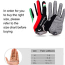 DemonKnights Cycling Gloves Full Finger Bicycle Gloves Outdoor Sports Equipment, Size: M(Pampas Storm)