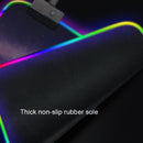 Rubber Gaming Waterproof RGB Luminous Mouse Pad with 14 Kinds of Lighting Effects, Size: 800 x 300 x 4mm(Honeycomb)