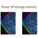 Rubber Gaming Waterproof RGB Luminous Mouse Pad with 14 Kinds of Lighting Effects, Size: 800 x 300 x 4mm(Deep Planet)