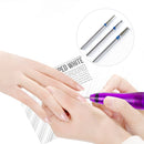 3 PCS Nail Tungsten Steel Alloy Grinding Head Polishing Tool Grinding Machine Special Grinding Head Tool(04)