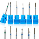 3 PCS Nail Tungsten Steel Alloy Grinding Head Polishing Tool Grinding Machine Special Grinding Head Tool(04)