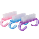 10 PCS Cleaning Brush Tools Nail Art Care Manicure Pedicure Remove Dust Small Angle Clean Brushes(Pink)