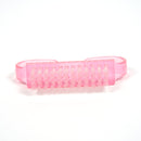 10 PCS Cleaning Brush Tools Nail Art Care Manicure Pedicure Remove Dust Small Angle Clean Brushes(Pink)