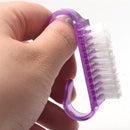 10 PCS Cleaning Brush Tools Nail Art Care Manicure Pedicure Remove Dust Small Angle Clean Brushes(Blue)