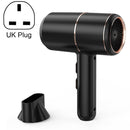 Home Dormitory Mute High-Power Hot And Cold Air Hair Dryer, 220V UK Plug(Black)