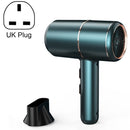 Home Dormitory Mute High-Power Hot And Cold Air Hair Dryer, 220V UK Plug(Green)