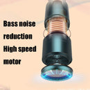 Home Dormitory Mute High-Power Hot And Cold Air Hair Dryer, 220V UK Plug(Pink)