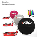 PGM JZQ012 Golf Inflatable Ball Swing Trainer Arm Corrector Auxiliary Correction Trainer(Rose Red)