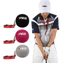 PGM JZQ012 Golf Inflatable Ball Swing Trainer Arm Corrector Auxiliary Correction Trainer(Rose Red)