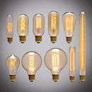 E27 40W Retro Edison Light Bulb Filament Vintage Ampoule Incandescent Bulb, AC 220V(G80 Spirai)