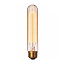 E27 40W Retro Edison Light Bulb Filament Vintage Ampoule Incandescent Bulb, AC 220V(T185 Filament)