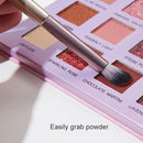 4 PCS / Set Makeup Brush Eye Shadow Brush Eye Makeup Set Soft Hair Detail Brush Smudge Brush With Brush Bag, Color:Silver