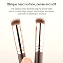4 PCS Fiber Hair Makeup Brush Wooden Handle Foundation Brush, Style:191 Foundation Brush