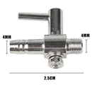 Fish Tank Oxygen Pipe Stainless Steel Distributor Oxygen Regulating Valve, Specification: One Head