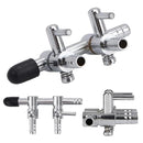 Fish Tank Oxygen Pipe Stainless Steel Distributor Oxygen Regulating Valve, Specification: One Head