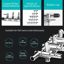 Fish Tank Oxygen Pipe Stainless Steel Distributor Oxygen Regulating Valve, Specification: One Head