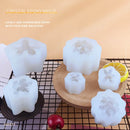 SX-ZW-139 Fleshy Three-Dimensional Candle Silicone Mold DIY Handmade Soap Aromatherapy Epoxy Mold