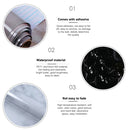 215421210W 5m Marble Pattern Bright Paint Furniture Renovation Self-Adhesive Wall Paper Cabinet Waterproof Film(Crack Yellow Gray)