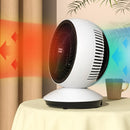 WANZHIDA Mini Home Heater Office Dormitory Electric Heater CN Plug(Orange)