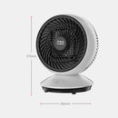 WANZHIDA Mini Home Heater Office Dormitory Electric Heater CN Plug(Pearl White)