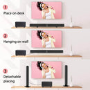 LP-1807P 45W Home Theater Audio Subwoofer Echo Wall Soundbar, Plug Type:US Plug(Black)