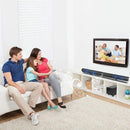 LP-1807P 45W Home Theater Audio Subwoofer Echo Wall Soundbar, Plug Type:EU Plug(Black)
