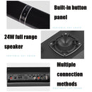 LP-1807P 45W Home Theater Audio Subwoofer Echo Wall Soundbar, Plug Type:UK Plug(Black)