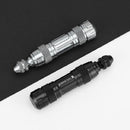 CYCLINGBOX Mountain Bike Vacuum Aluminum Alloy Tire Repair Tool Bicycle Repair Integrated Storage Design Tool(Silver)