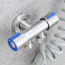Stainless Steel One-In-Two-Out Multi-Function Three-Way Valve Faucet, Specification: Spray Gun Set