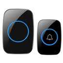 CACAZI A10 300m Long Range No Battery Waterproof LED Light Smart Wireless Doorbell