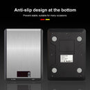 5kg/1g Stainless Steel Kitchen Scale Household Food Electronic Scale(White)