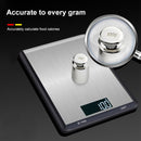 10kg/1g Stainless Steel Kitchen Scale Household Food Electronic Scale(White)