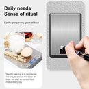 10kg/1g Stainless Steel Kitchen Scale Household Food Electronic Scale(Black)