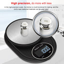 Home Kitchen Electronic Scale High Precision Stainless Steel Jewelry Scale, Style:Hemming, Specification:5kg/1g
